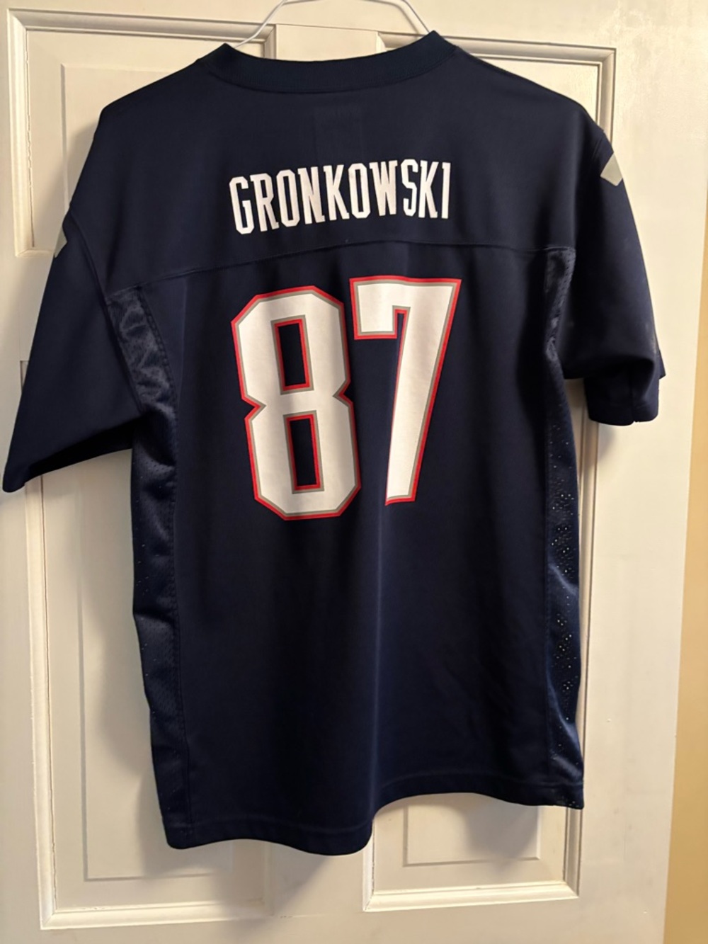 Gronkowski #87 Navy Football Jersey